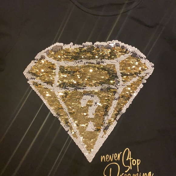 EUC Guess girls long sleeve top size 12 - Picture 4 of 5